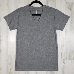 NWOT Over The Limit Apparel Short Sleeve Keyhole T-Shirt Women's Size Medium